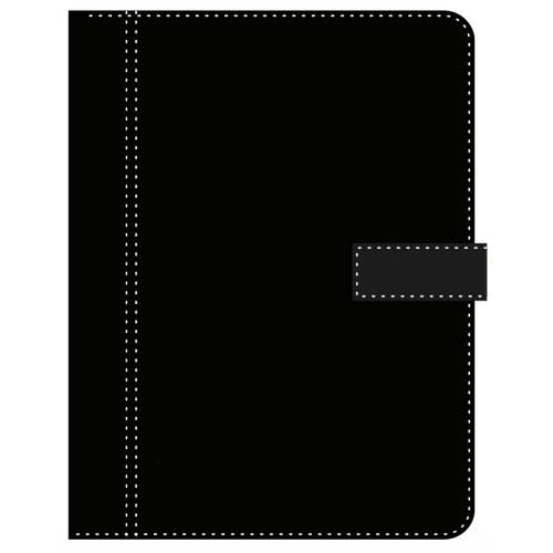 Blank Black Executive Diary with Store Name