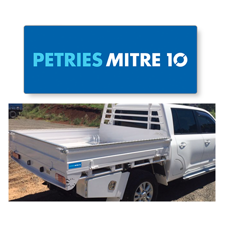 Mitre 10 Custom Vinyl Bumper Sticker