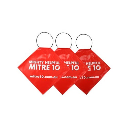 Mitre 10 Vinyl Truck/Ute Flag  