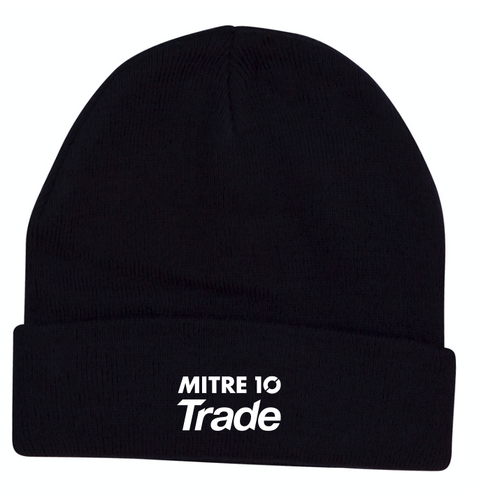 Mitre 10 Trade Centre Acrylic Beanie (Navy) - Pack of 20