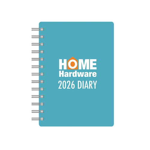 Home A4 Hard Cover Diary