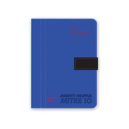 Mitre 10 Executive Diary with Store & Customer Name