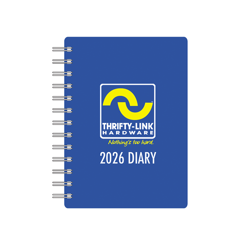 Thrifty Link A4 Hard Cover Diary