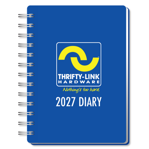 Thrifty Link A4 Hard Cover Diary